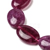 Natural Dyed Malaysia Jade Beads Strands G-B137-A01-01K-4
