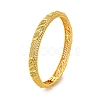 Brass Micro Pave Cubic Zirconia Hinged Bangles for Women BJEW-D313-02G-2