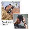 Crafans DIY Men's Gemstone Bracelet with Cross Making Kits DIY-CF0001-21-14