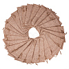 Burlap (Polyester) Packing Pouches Drawstring Bags ABAG-BC0001-07B-18x13-6