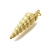 Rack Plating Brass Pendants KK-D339-10G-2