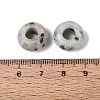 Natural Labradorite European Beads G-N359-17A-06-3