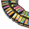 Electroplated Non-magnetic Synthetic Hematite Beads Strands G-C106-B02-05A-3