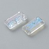 Embossed Glass Rhinestone Pendants GLAA-J101-07A-001MO-3