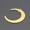 201 Stainless Steel 2-Loop Link Pendants STAS-N090-LA205-2