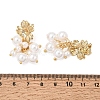 304 Stainless Steel Stud Dangle Earrings SA-CBAF6AD-21G-5