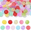 100Pcs 11 Colors Transparent Glass Beads DGLA-CJ0001-02-1