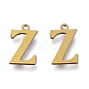 PVD Vacuum Plating  304 Stainless Steel Charms STAS-H112-Z-AB-1