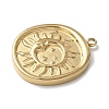 304 Stainless Steel Pendants X-STAS-G352-05G-2