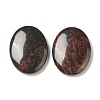 Natural Mahogany Obsidian Worry Stone for Anxiety Therapy G-B036-01L-1