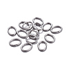 Tarnish Resistant 304 Stainless Steel Open Jump Rings STAS-F221-40P-B-1