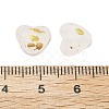 Frosted Transparent Acrylic Beads X1-OACR-F013-10-3