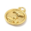 Real 18K Gold Plated Tone 304 Stainless Steel Pendants STAS-K291-01G-10-2