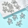 SHEGRACE Brass Micro Pave Clear Cubic Zirconia Pendants XGRQ3P283-630P-3