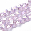 Electroplate Glass Beads X-EGLA-Q091-14mm-B17-1