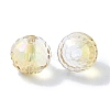 AB Color Plated Glass Beads EGLA-P059-02A-AB18-2
