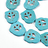 Dyed Synthetic Turquoise Beads Strands TURQ-T004-10-3