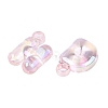 UV Plating Rainbow Iridescent Acrylic Pendants OACR-K003-007E-4