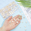 524Pcs 15 Styles Synthetical Turquoise & Howlite Beads Sets TURQ-PH0001-24-3