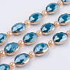 Opaque Glass Beads Strands EGLA-K013-PL-07D-1