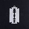 Tarnish Resistant 201 Stainless Steel Pendants STAS-S105-JN384-1-1