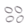 Tarnish Resistant 304 Stainless Steel Open Jump Rings STAS-F221-40P-I-2