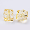 Transparent Acrylic Beads X-TACR-Q259-8mm-V16-3