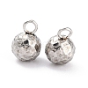Tarnish Resistant 304 Stainless Steel Charms X-STAS-O147-03B-P-2