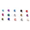 375G 15 Colors Baking Paint K9 Glass Seed Beads SEED-JP0004-03-4mm-2