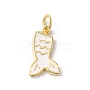 Rack Plating Brass Enamel Pendants KK-Z056-48G-03-1