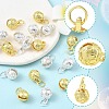 10Pcs 2 Colors Brass Pendants KK-YW0004-34-2