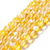 Synthetic Moonstone Beads Strands G-E573-02B-12-2