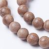 Natural Wood Beads Strands WOOD-J001-02-6mm-5