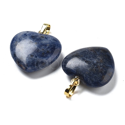 Natural Sodalite Pendants G-G956-B19-G-1