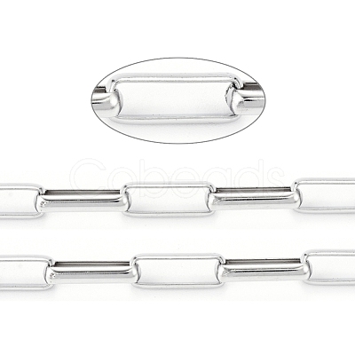 Tarnish Resistant 304 Stainless Steel Box Chains CHS-F009-05-P-1