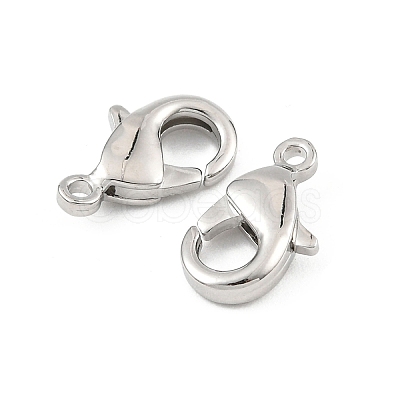 SHEGRACE Brass Lobster Claw Clasps XGR0010P-04P-1