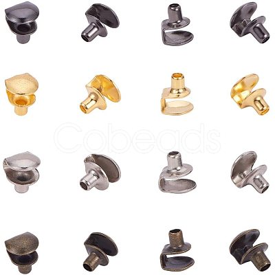 Brass Boots Hook Eyelet Buckles KK-PH0035-74-1