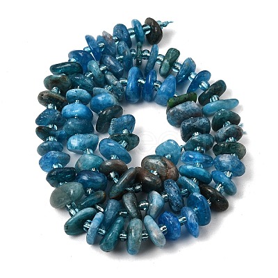 Natural Blue Apatite Beads Strands GG-CBAC13F-E01-01-1