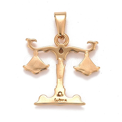 Ion Plating(IP) 304 Stainless Steel Pendants LS-STAS-D165-14G-09-1