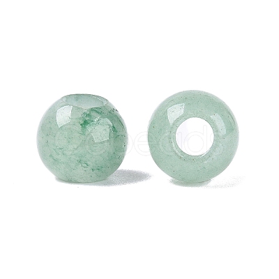 Natural Aventurine European Beads G-Q607-02H-1