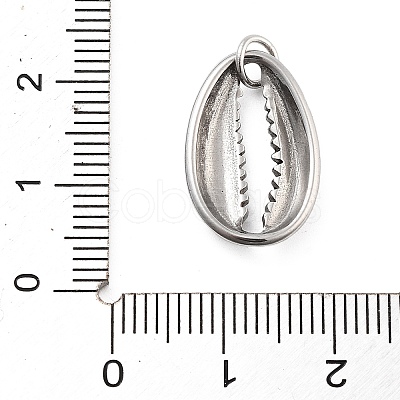 304 Stainless Steel Pendants STAS-L218-11P-1