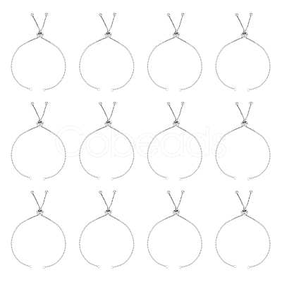 Tarnish Resistant 304 Stainless steel Chain Bracelet Making STAS-F118-P-1