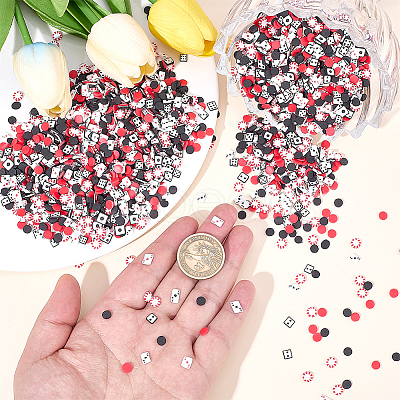 Handmade Polymer Clay Cabochons CLAY-SC0002-99B-1
