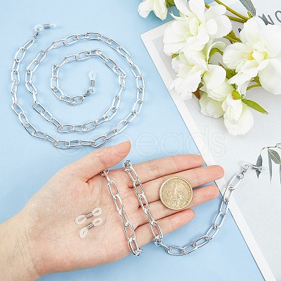 Eyeglasses Chains AJEW-AR0001-08P-1