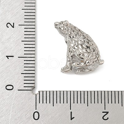 304 Stainless Steel European Beads STAS-S183-04E-P-1