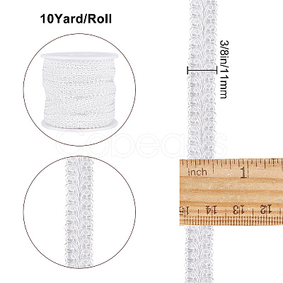 10 Yards Polyester Centipede Braid Lace Trimming OCOR-GF0001-55B-1