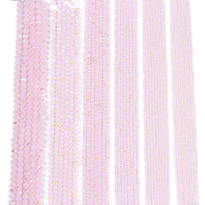 Electroplate Glass Beads Strands LS-EGLA-A044-J3mm-L02-1