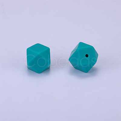 Hexagonal Silicone Beads LS-SI-JX0019A-28-1