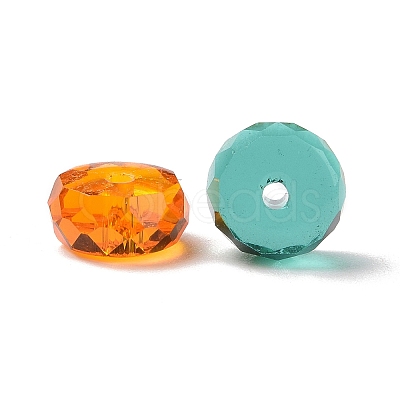 Transparent K9 Glass Beads GLAA-G085-01C-1