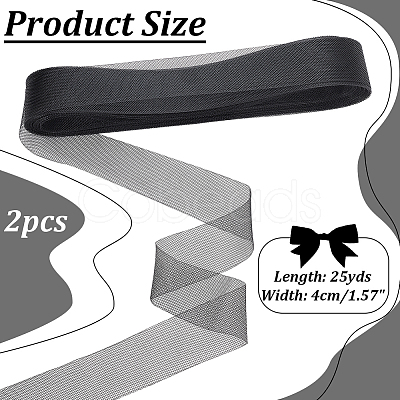 Polyester Mesh Fabric DIY-WH0581-33B-1